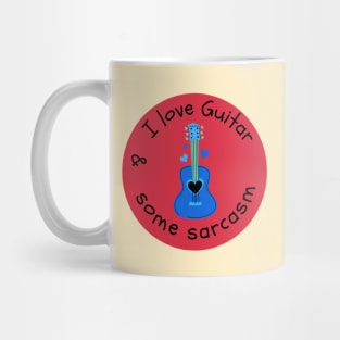 I Love Guitar Mug